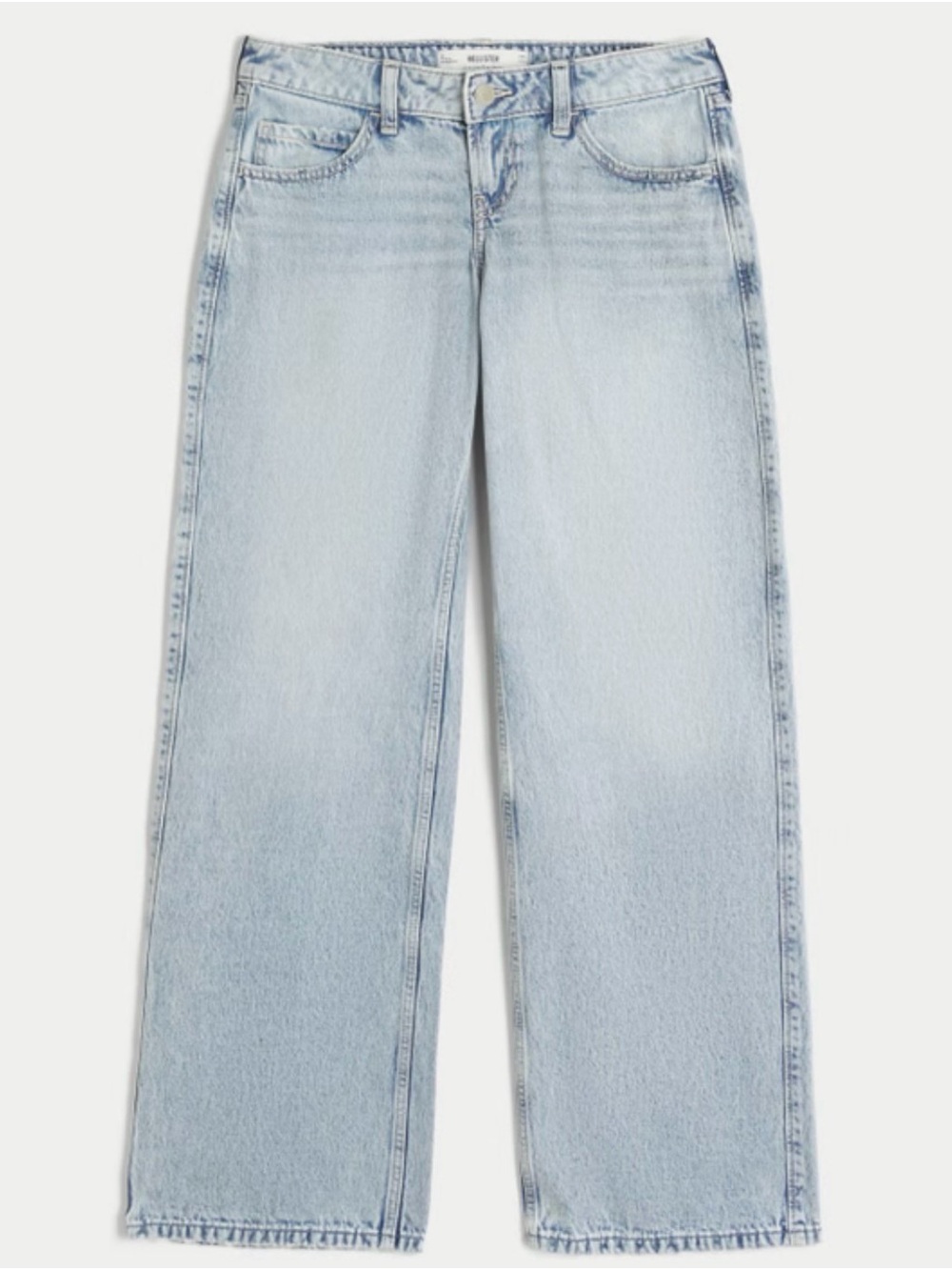 Hollister Light Blue Low-Rise Women's Jeans 00R